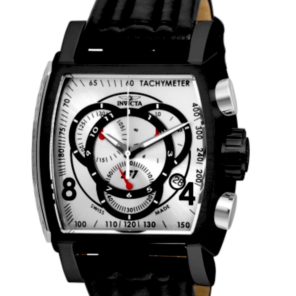 Invicta s1 rally leather mens watch